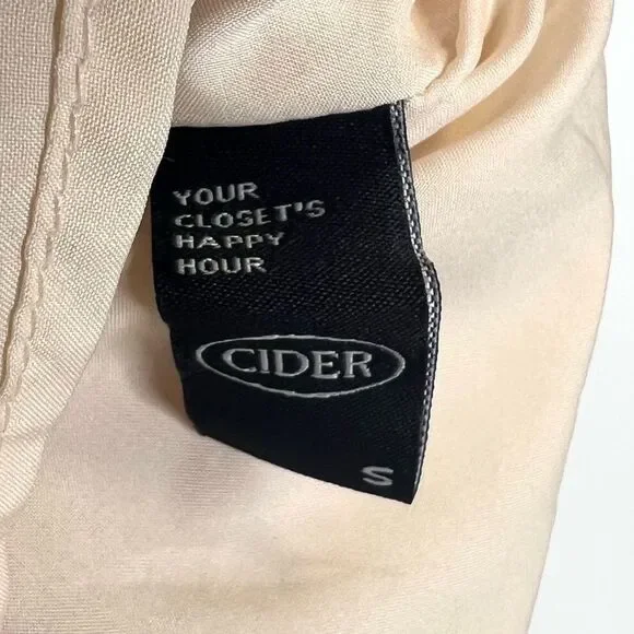 CIDER Floral One Shoulder Ruffle Mini Dress Small - Picture 6 of 11